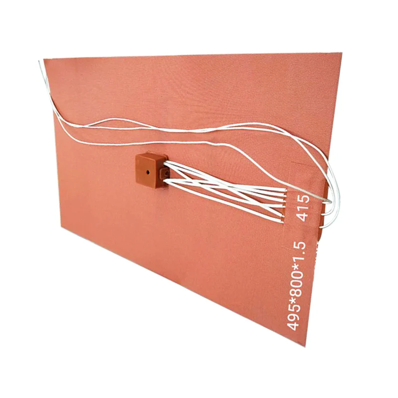 customized electric flexible silicone heating film to heat machine