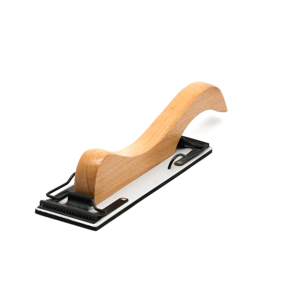 Деревянная ручка ручная шлифовальная доска