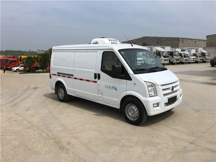 5cbm Fresh vegetable refrigerated Cooling van/ice cream transportation refrigerator  truck for sale