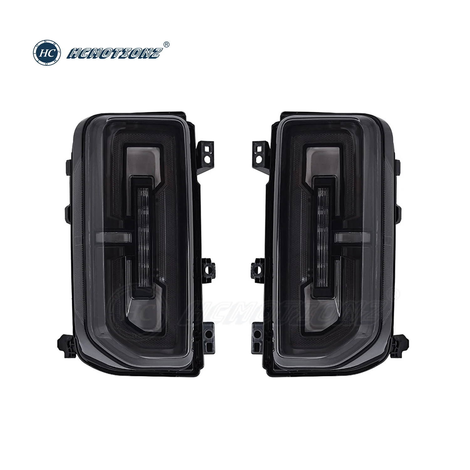 HCMOTIONZ Sequential DRL Animation LED Rear Lamps Assembly 6th Gen 2021 2022 2023 Tail Lights For Ford Bronco