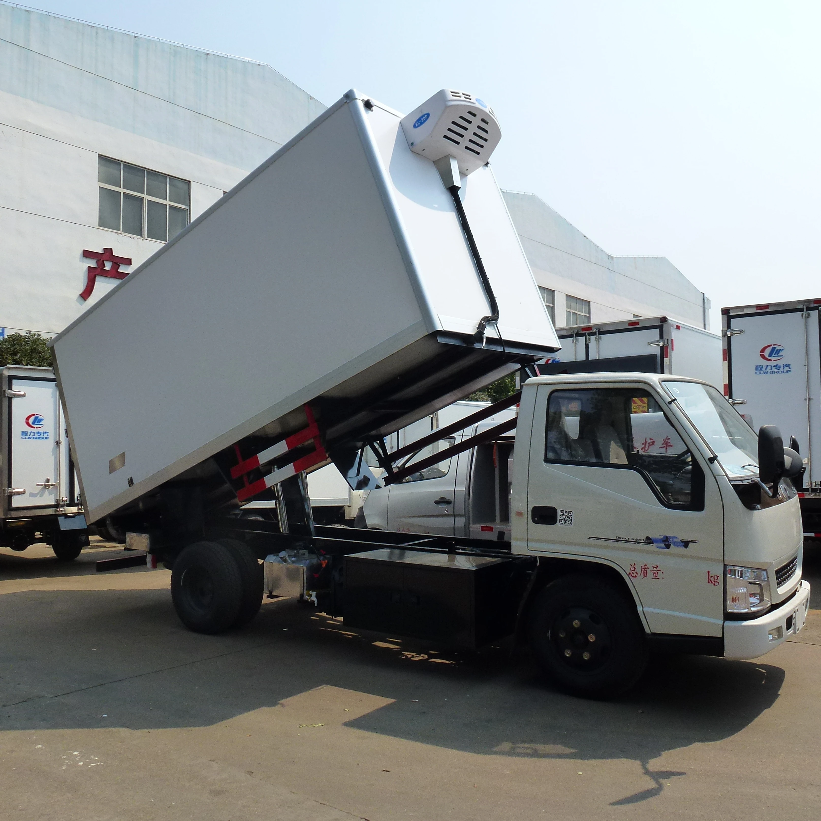 Brand New JMC Refrigerated Pickup Truck Mobile Ice Cream Freezer Truck