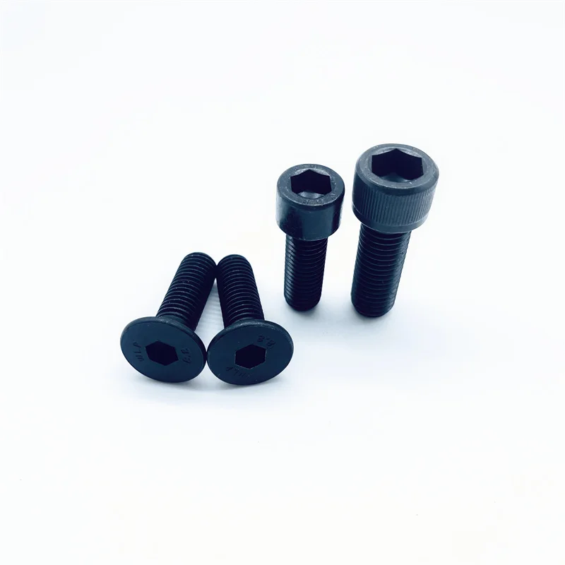 DIN 912 standard carbon steel  zn-plated M6 hex socket head bolt