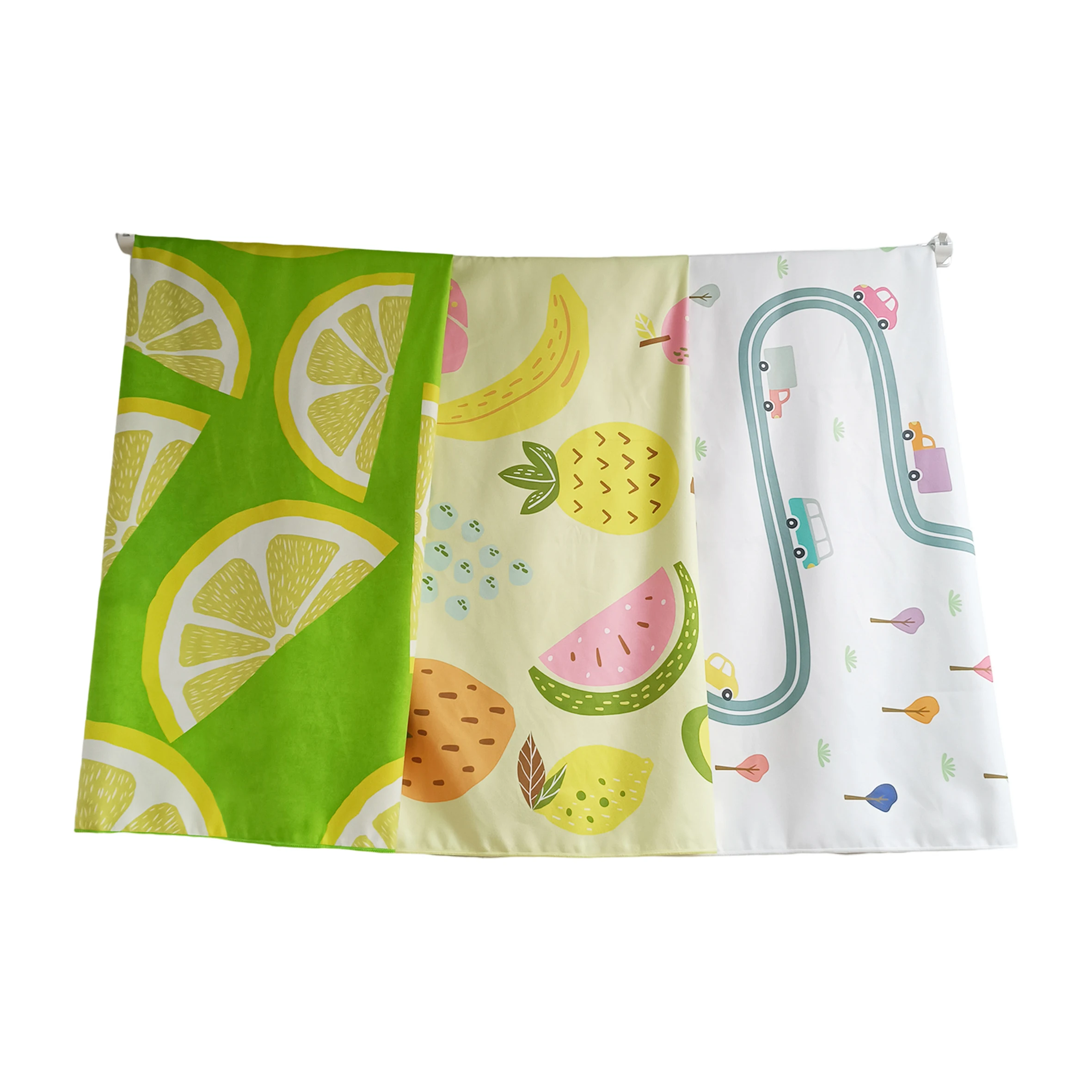 NO MOQ Extra large free sample  custom size  sand free custom print LOGO with  bag NO MOQ microfiber towel