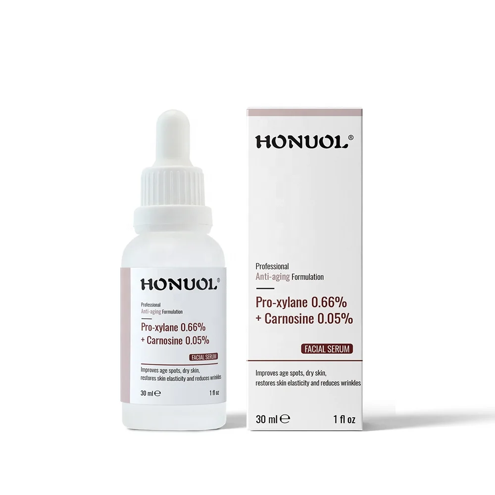 Фирменная торговая марка 30 мл про-ксилан Карнозин ретинол Гиалуроновая кислота увлажняющая антивозрастная Сыворотка для лица