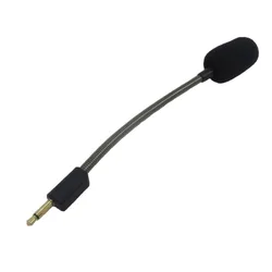 Replacement Aux Detachable Mic Boom Microphone With Foam for Razer BlackShark V2 Pro SE Special Edition Wireless Gaming Headsets
