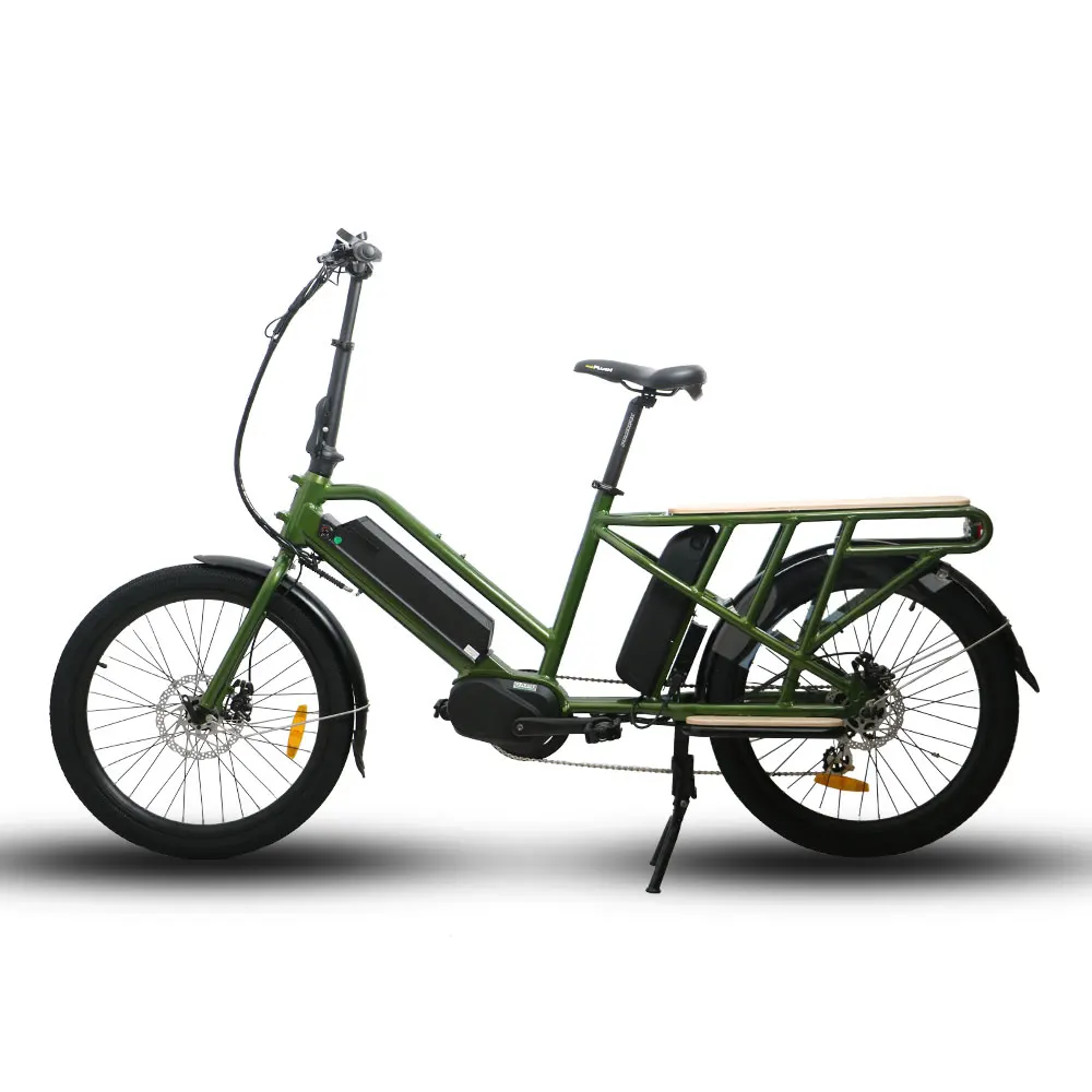 США 2 колесный грузовой велосипед Байк способный преодолевать Броды 48v 500w