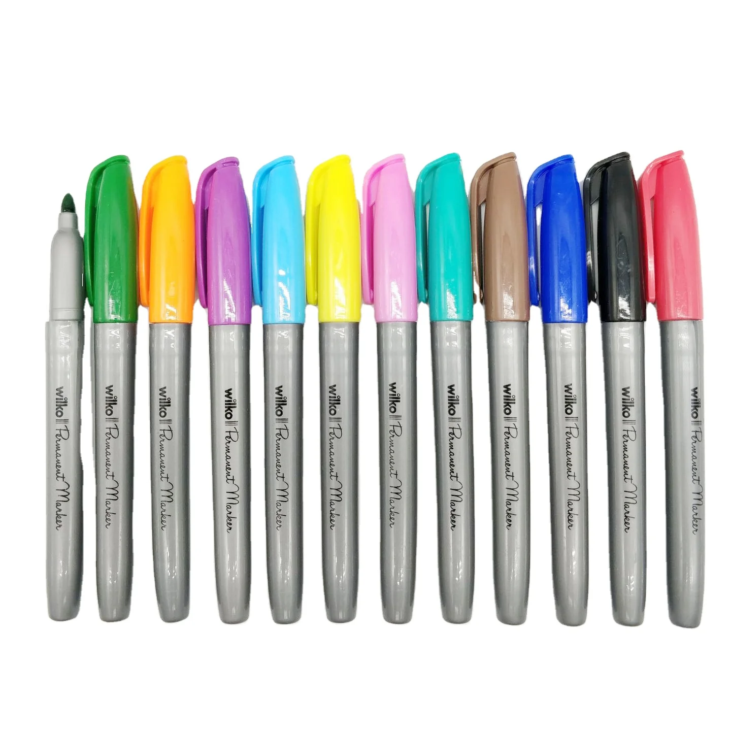 Хорошее качество, Нетоксичная маркерная ручка среднего размера с постоянными чернилами