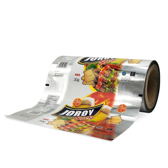 Recycled HDPE Cake Candy Chocolate Potato Chips Coffee Tea Milk Powder Bread Packaging Bag Food Packaging Plastic Roll Film