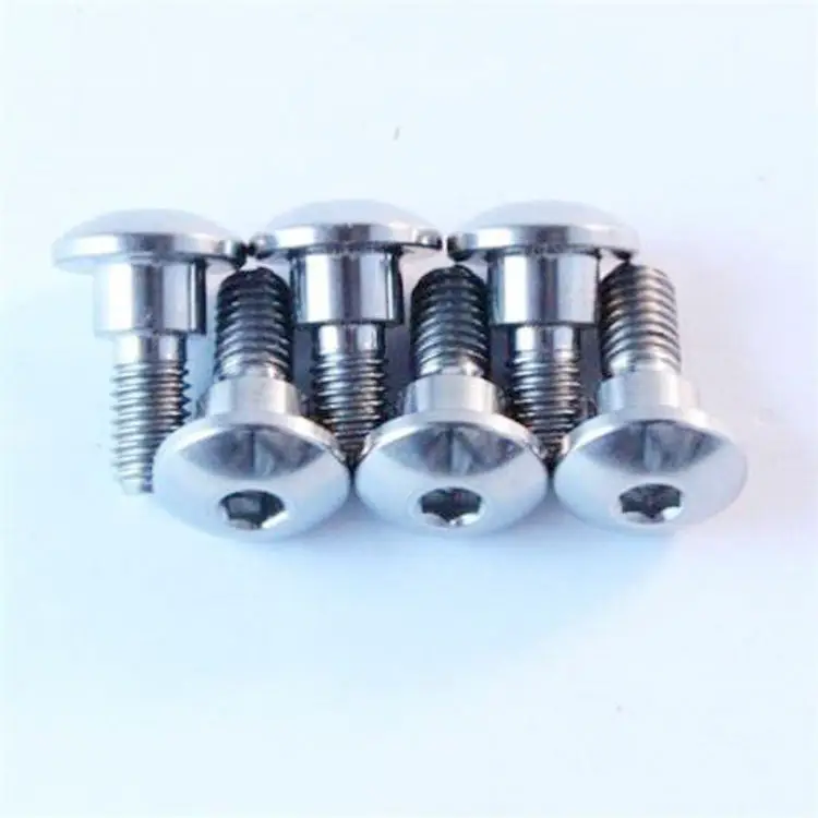 Gr5 Titanium Screw Automotive Titanium Ring Wheel Bolt