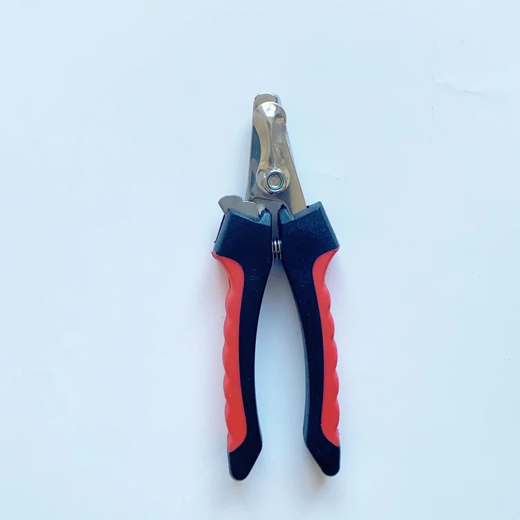 Wholesale Pet Claw Grooming Products Cat Nail Cutting Clippers Logo Printing Dog Toe Cleaning and Beauty Care Scissors