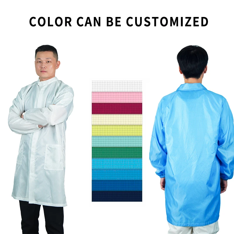 factory Hot Sale ESD clothes anti-static clothing ESD workwear clothes Garment with good quality esd coat