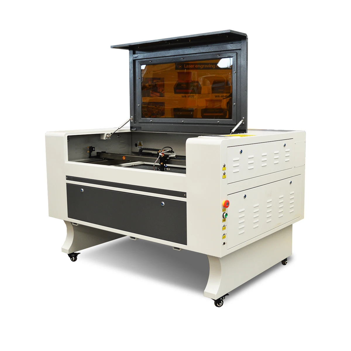 WER9060 industrial laser cutting machine Leather/acrylic/wood/felt/fabric cutting machine wood laser engraving machine