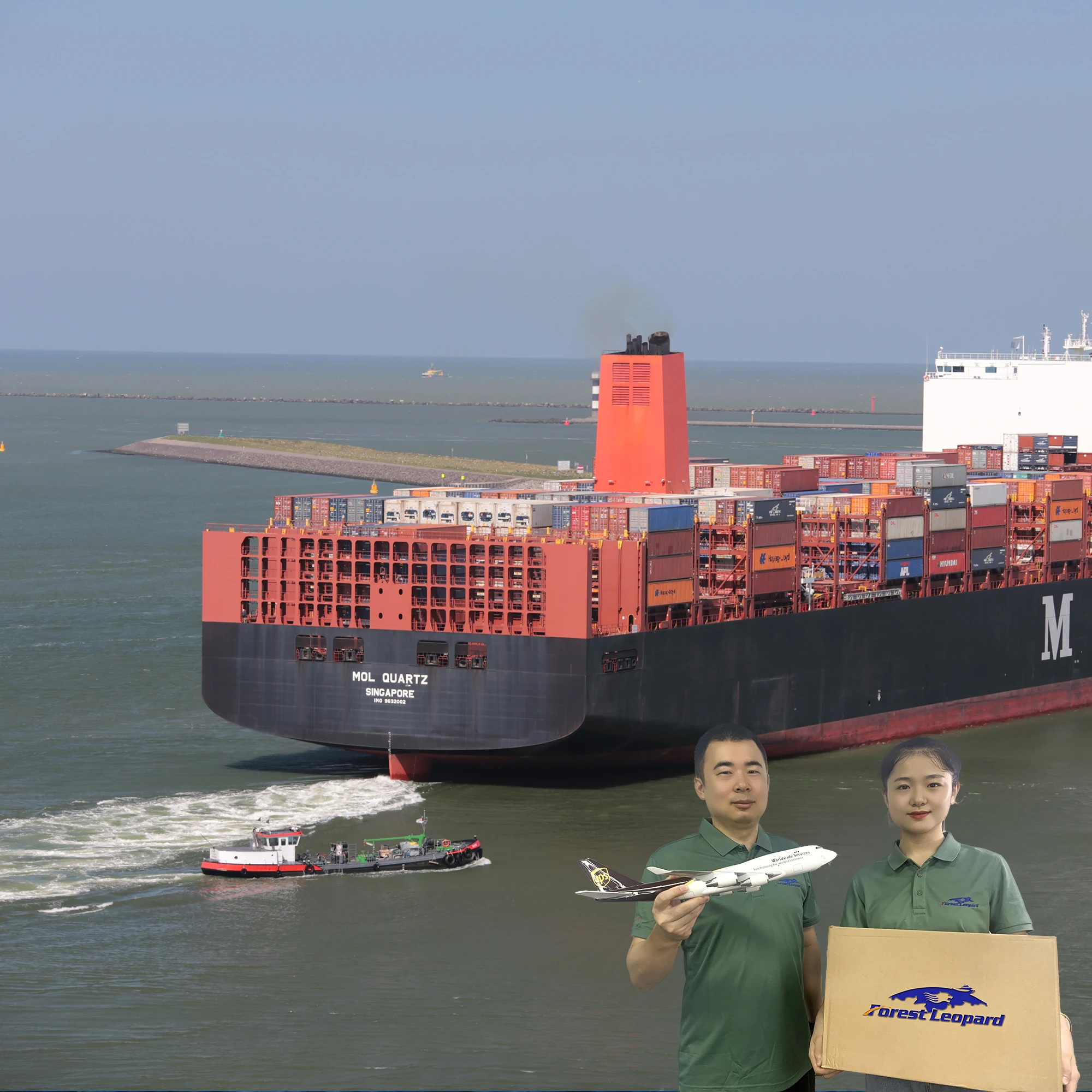 International china to USA/UK/CA France lcl fcl ocean sea freight forwarder fba shipping cargo rates