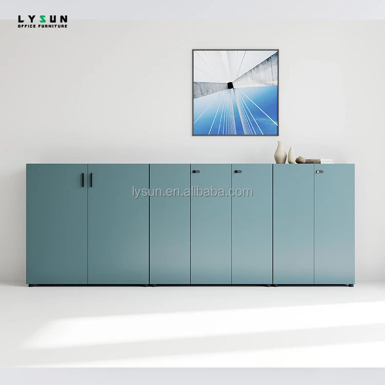 OEM ODM manufacturing office & home furniture Useful decorative wooden cabinet with storage filing low cabinet