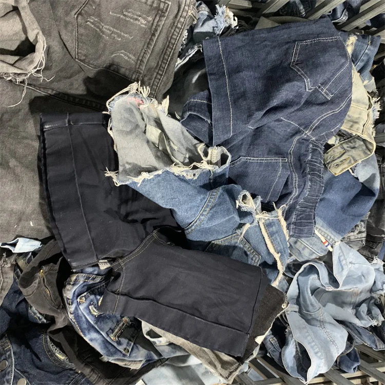 Thrift shop supplier thrift clothes used rejected branded clothes second hand denim jeans rejected clothes