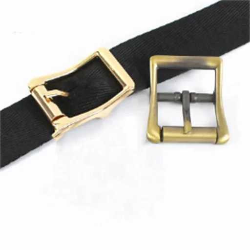 Meetee KY709 20mm Leather Craft Hardware Accessories DIY Curved Belt  Bag Strap Backpack Webbing Garment Adjust Clasp Pin Buckle