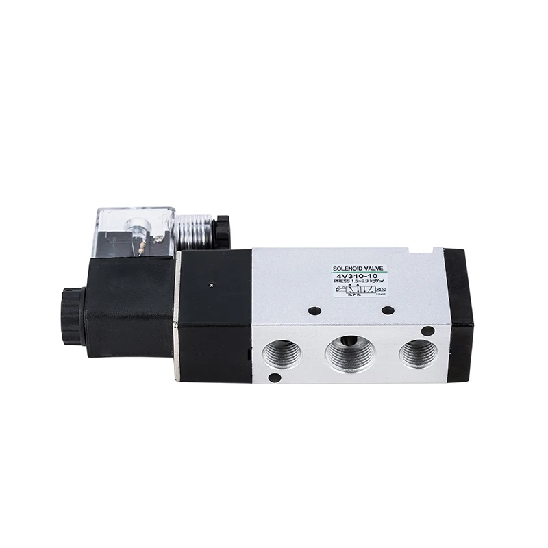 Airtac type 4V110 4V210 4V310 4V410 5 2 way solenoid valve  air operated solenoid pneumatic valve
