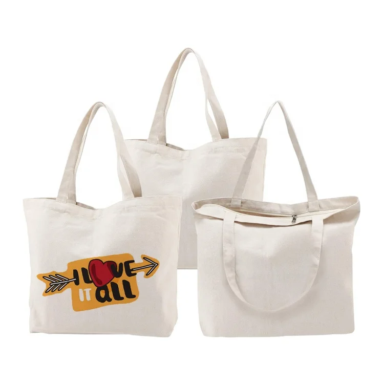 Большая сумка через плечо с индивидуальным принтом, рекламная хлопчатобумажная Холщовая Сумка-тоут с логотипами