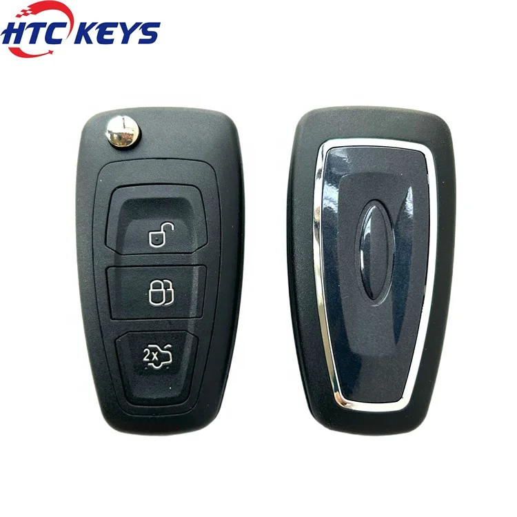 Top quality car key cover 3 Button Refit Original key shell for f-ord Silca: HU101