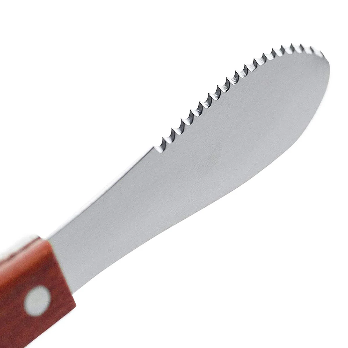 Stainless Steel Deluxe Sandwich Cream Cheese Straight Edge Wide Butter Spreader