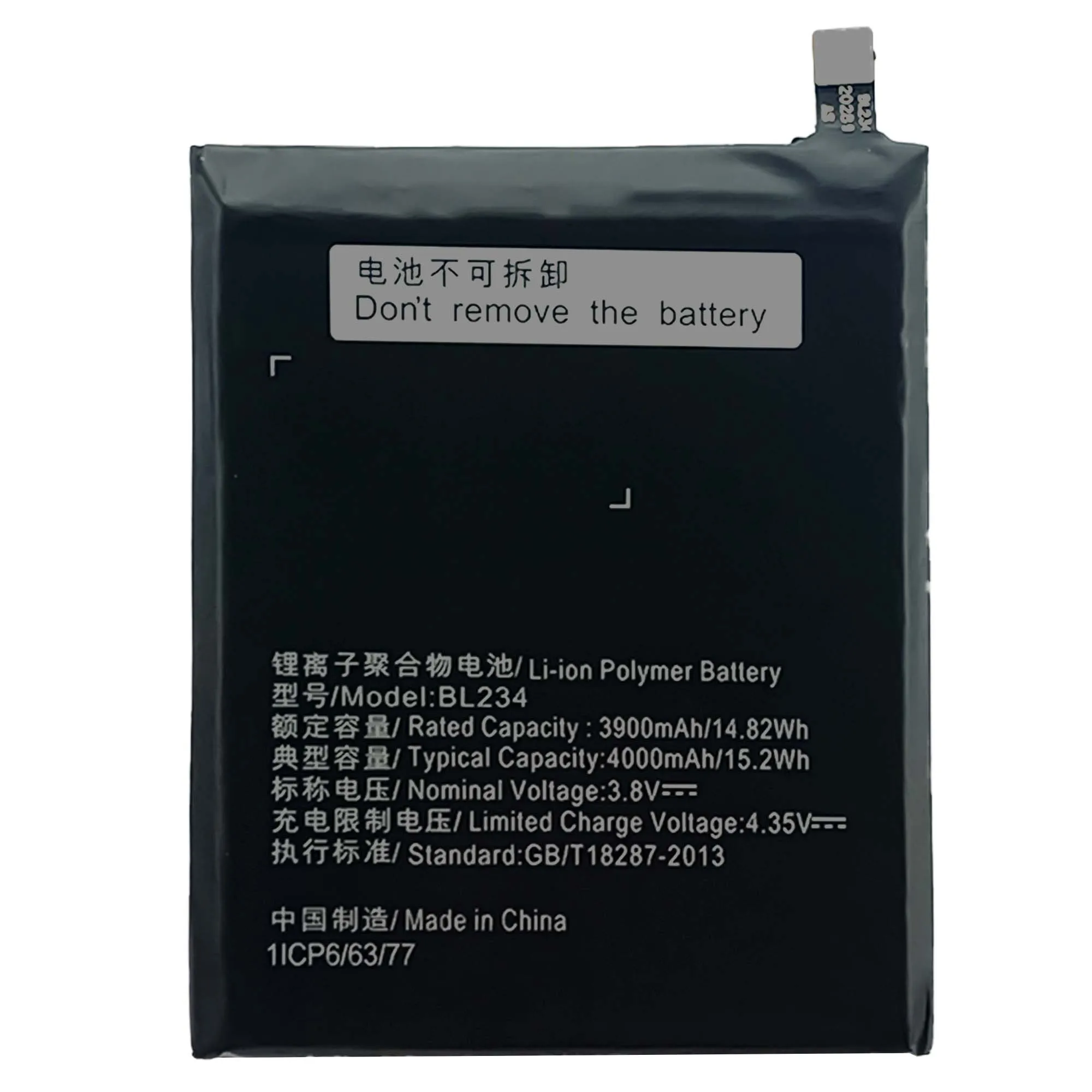 BL234 A5000 P70 P70-A Vibe 100% Original Li-ion Polyer Rechargeable battery For Lenovo P1m P1ma40