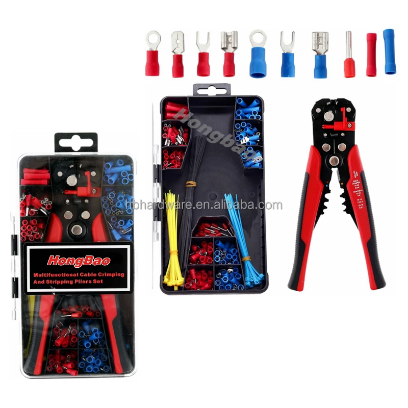 5 в 1 саморегулируемый инструмент для зачистки проводов резак обжима плоскогубцы обрезки обжим 10-24 AWG 0 2-6 мм