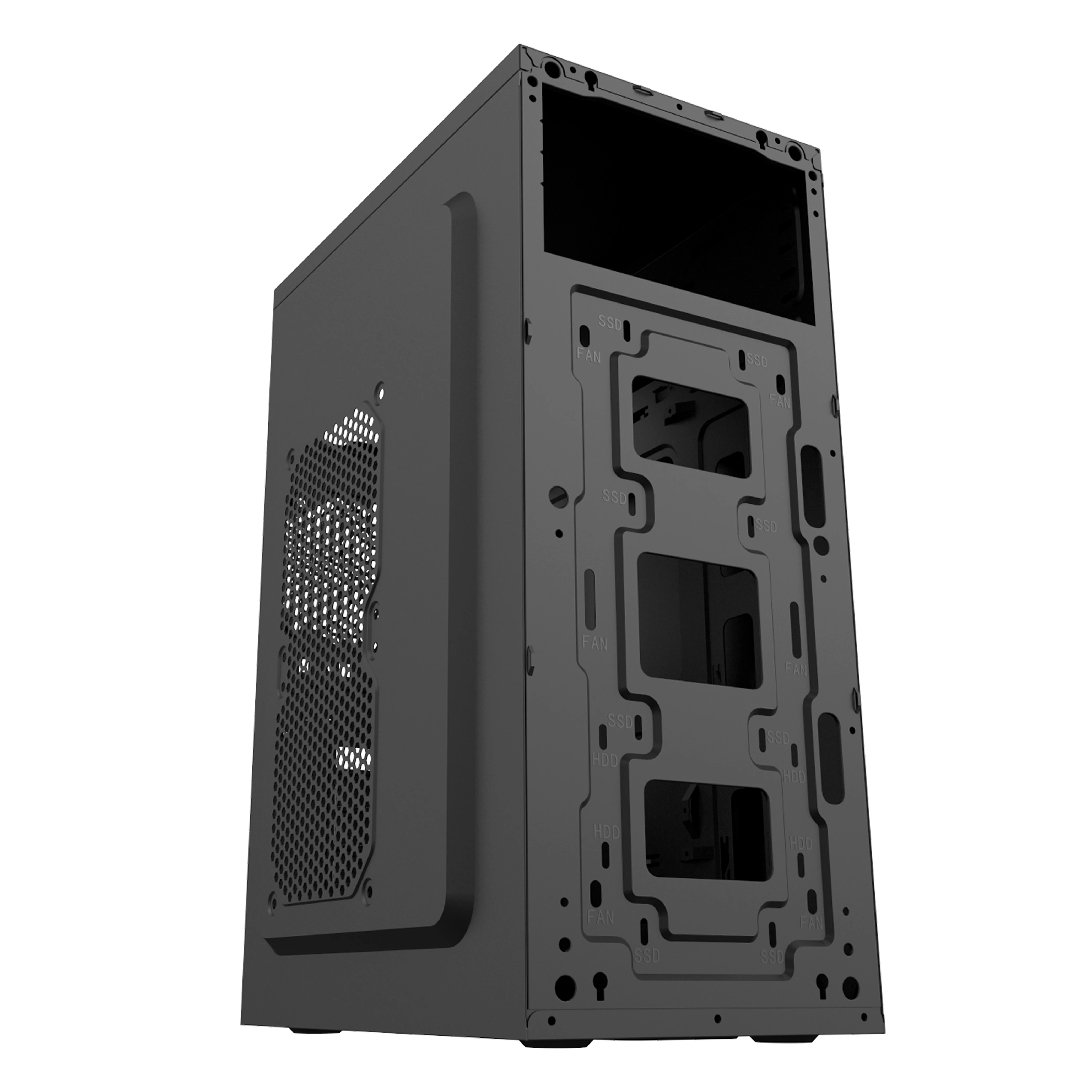 100% manufacturer ATX simple style tower computer business cabinet model 6015