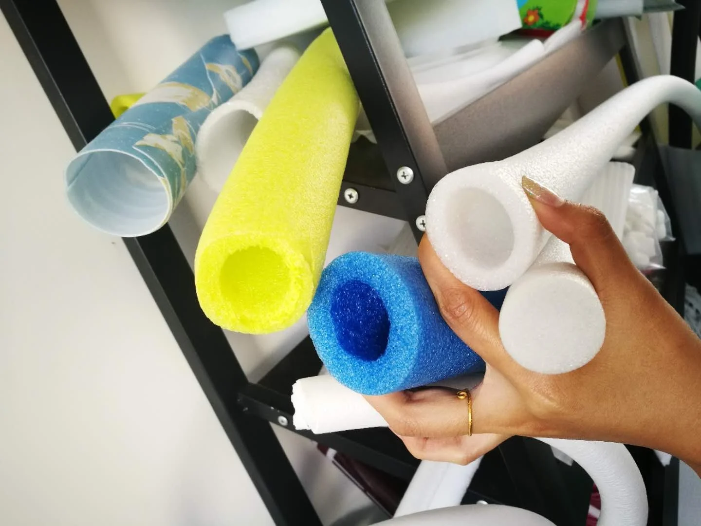 Expanded PE Foam Tube Making Machine