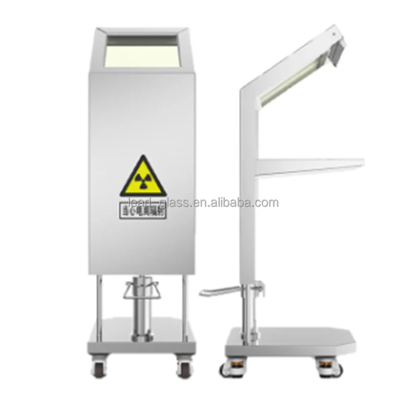 L-type injection station nuclear medicine department quality control test lead shield protection L-shaped screen laboratory anti