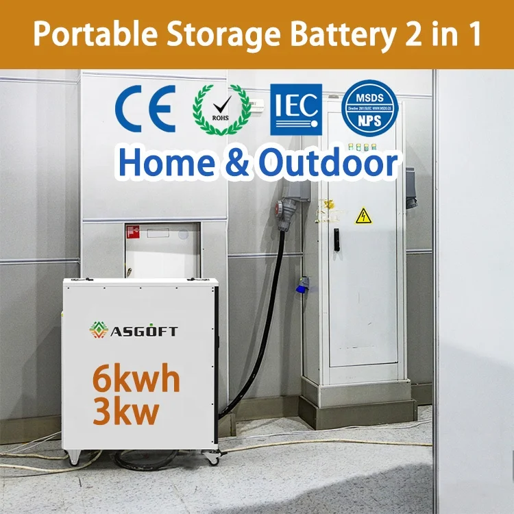 Asgoft 3kw 6kwh 25.6v 235ah All In One Portable Home Storage Battery Residential  Energy Renewable Off-grid Solar battery