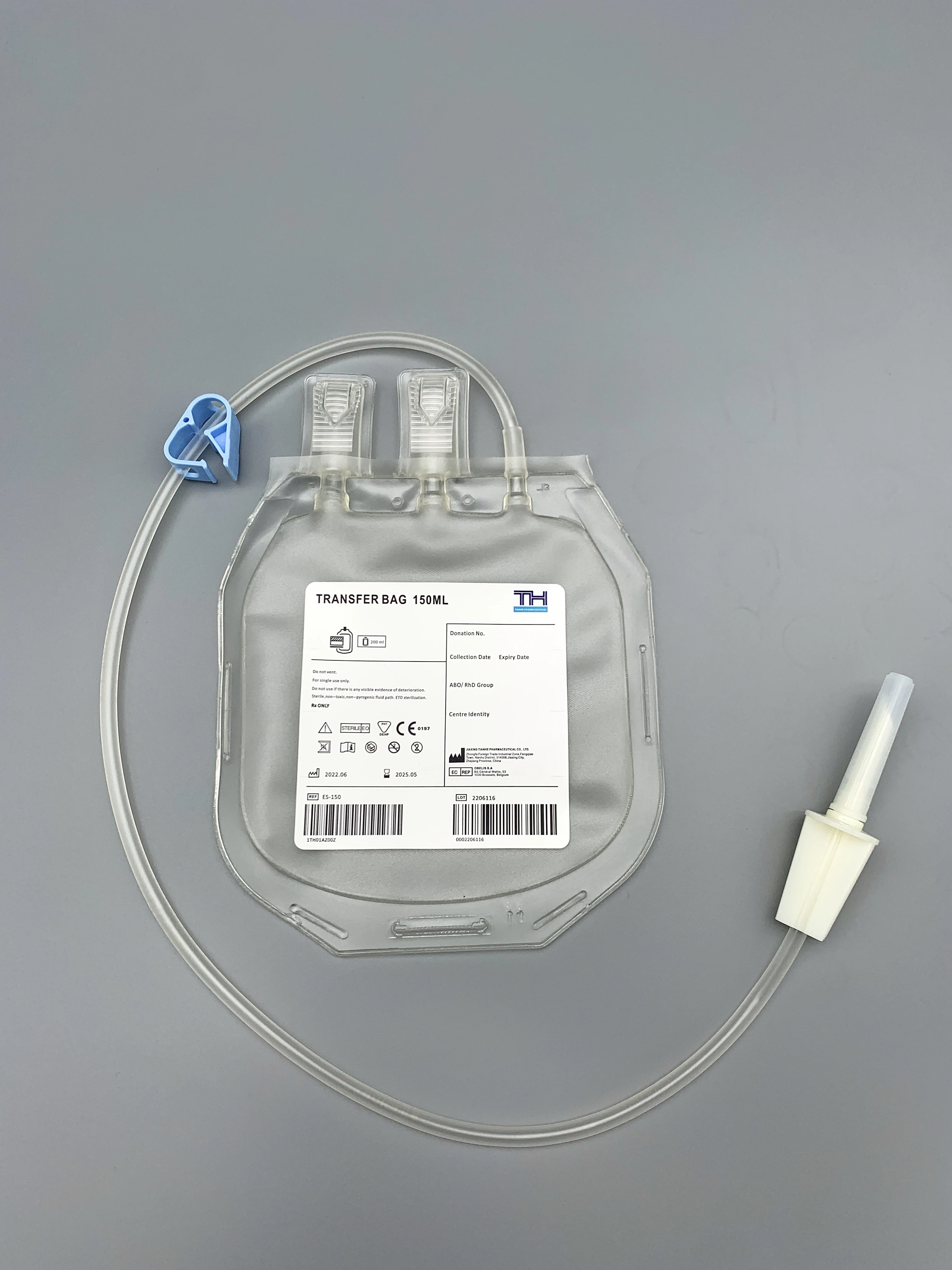 Medical Factory Directly Sale Transfer Blood Bag Single Double 150ml 300ml 600ml