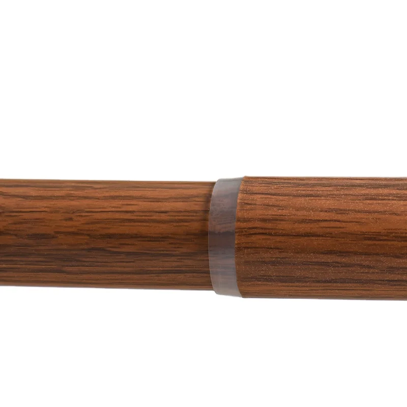 Устойчивый к коррозии 2,2-2,7 м роскошный выдвижной карниз для штор для гостиной