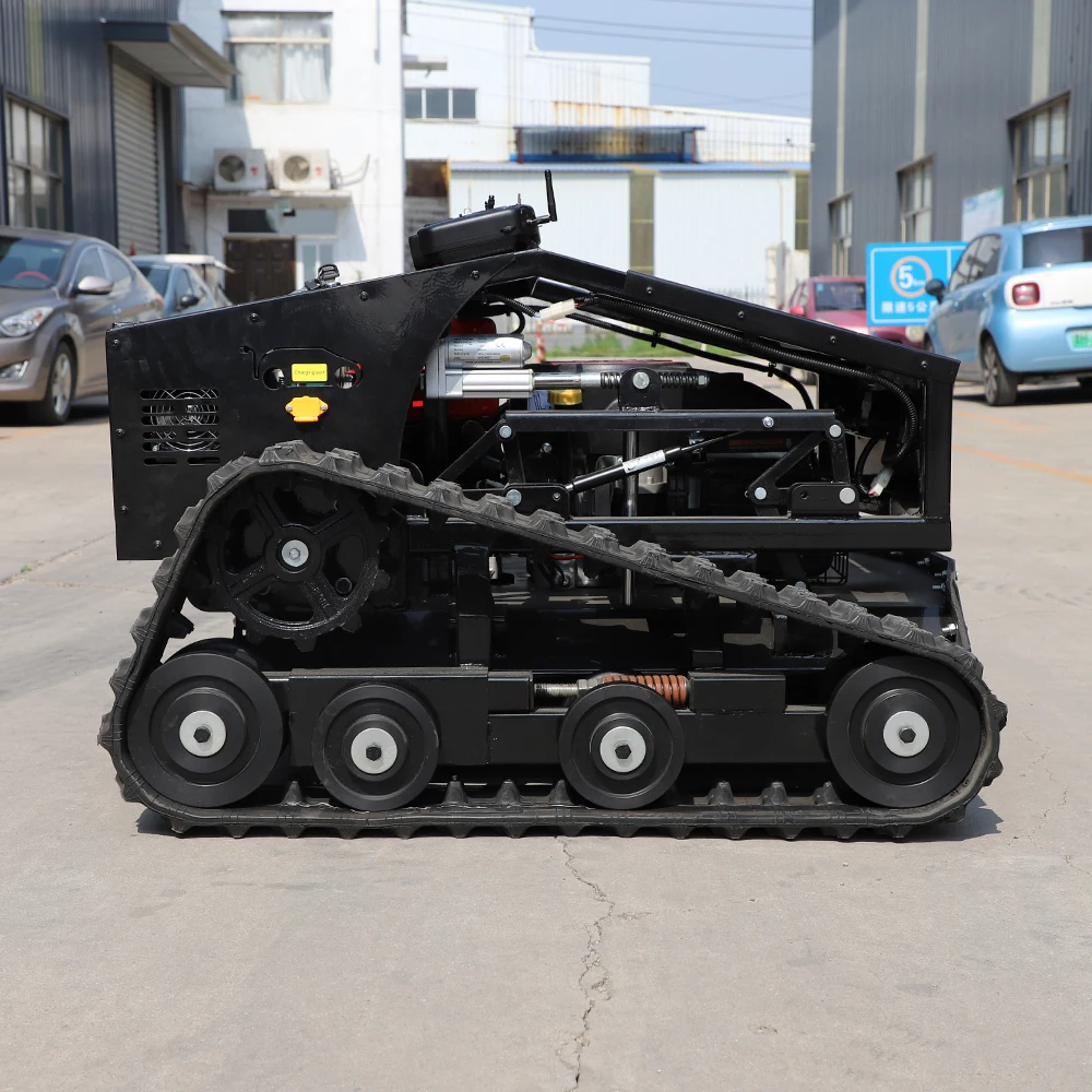 2023 NEW Mini crawler remote control zero turn lawn mower grass blade Robot Mower for agricultural machinery