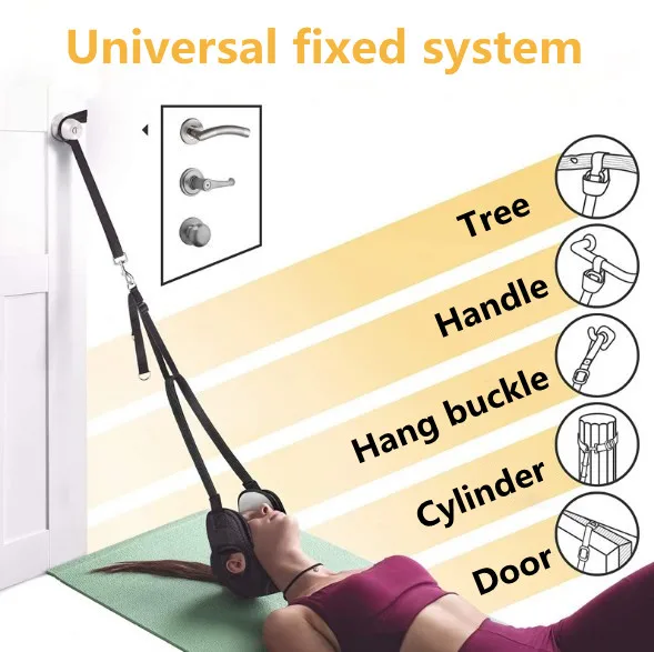 DAVI Neck Pain Head Hammock for Headache Neck Support Portable Relieves Back and Shoulder Pain Without Stand