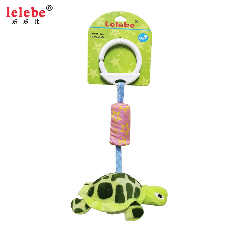 
Baby room decoration hanging wind chime 2020 new animal shape infant crib cradle bells hanging ring toy for car and bed 
