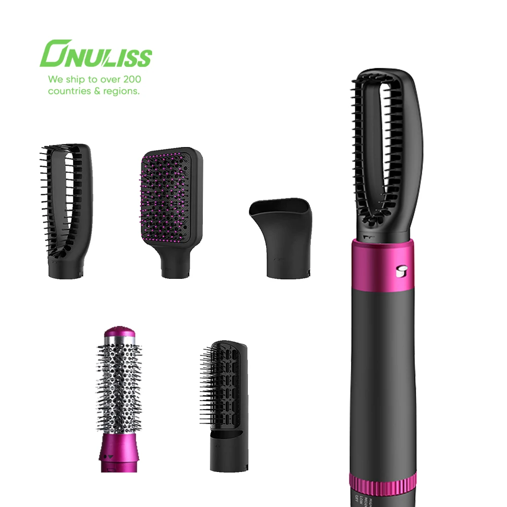 Japanese Professional 3 In 1 Hair Straightener Blow Cepillo Secador One Step Hair Dryer Brush