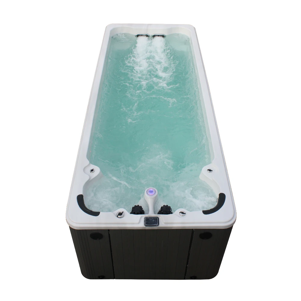 China Factory Direct Price Swim Spa Whirlpool Massage Outdoor Endless Swimming Pool