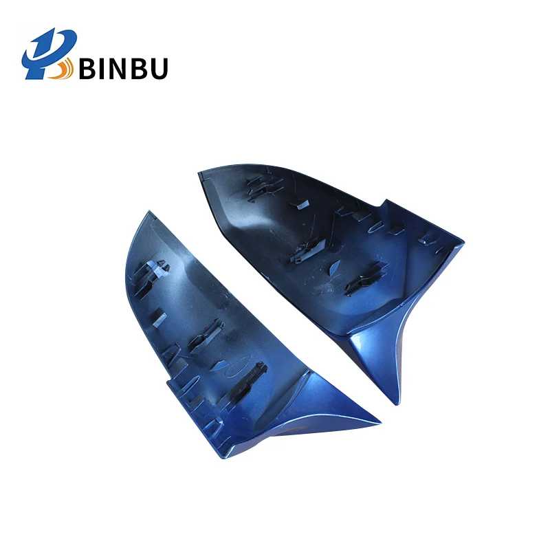 FOR BMW 1.2.3.4 series X1 rearview mirror cover black/blue/white m3 style /AN style Rear view mirror shell