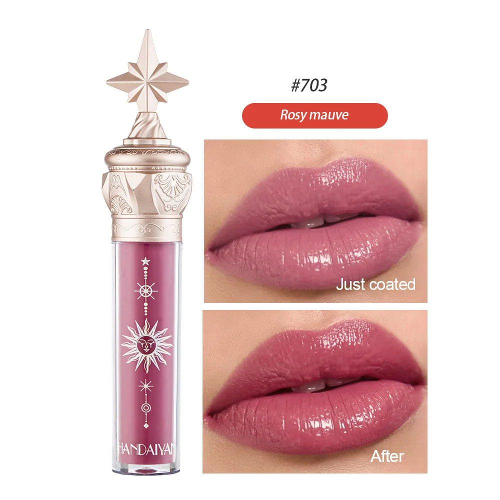 HANDAIYAN gloss lipstick Water mist lip Dew Mirror lip lacquer glass lip