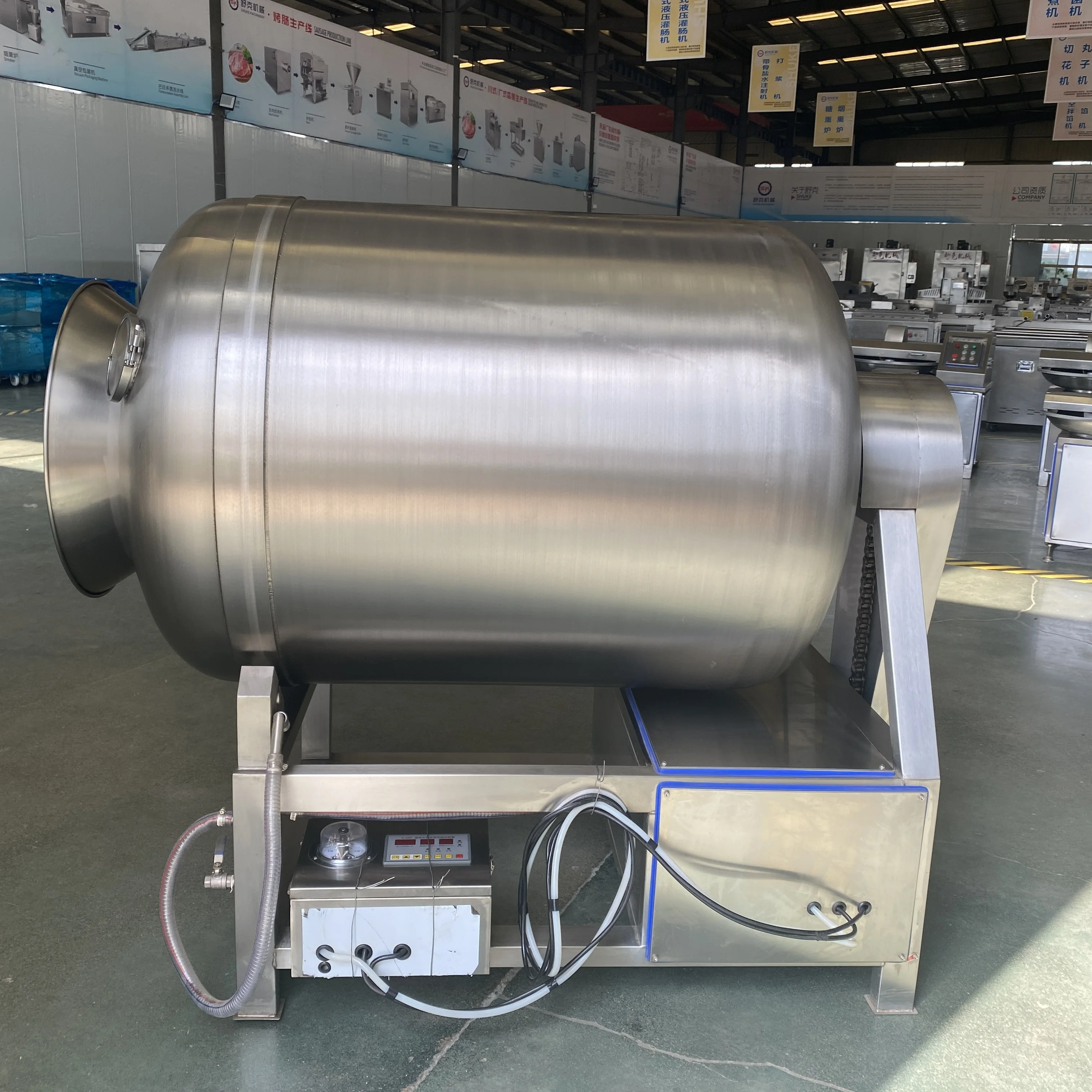 Professional Roll Kneading Tenderizing Marinade Meat Vacuum Tumbler Machine