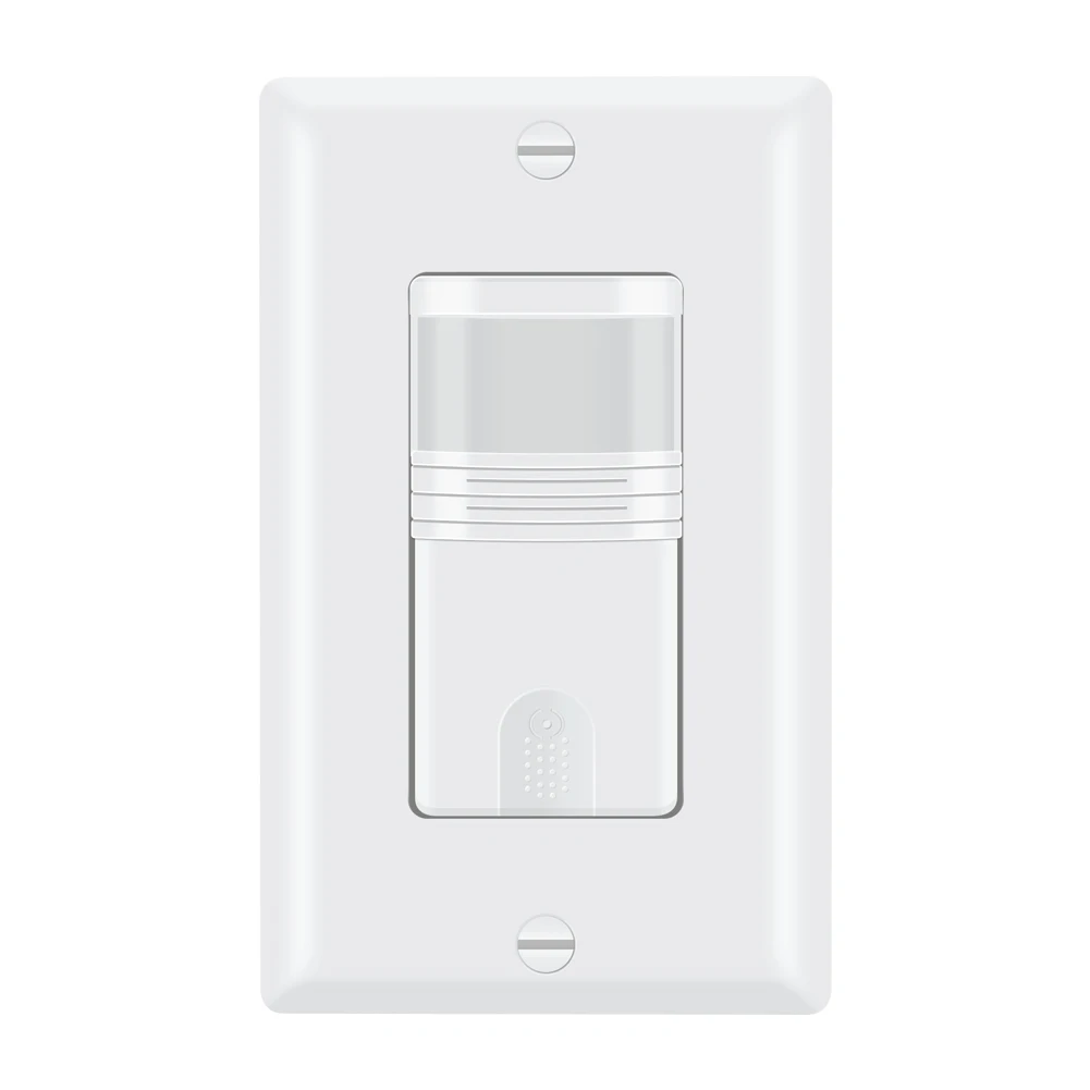 
3 Way Motion Sensor Light Switch, Neutral Wire Required, Sensing Switch for Indoor 