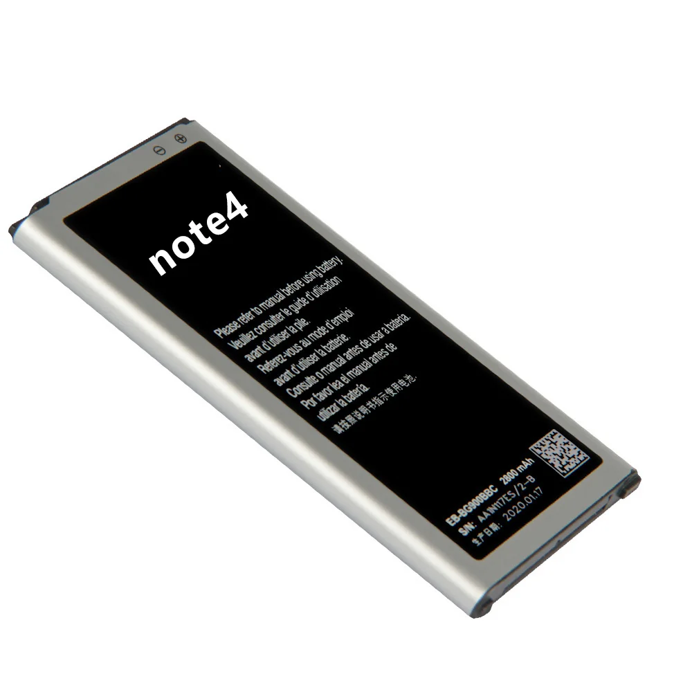 Запасная батарея для Samsung Galaxy Note 4 N910a N910u N910f N910h Eb-bn910bbe 3220