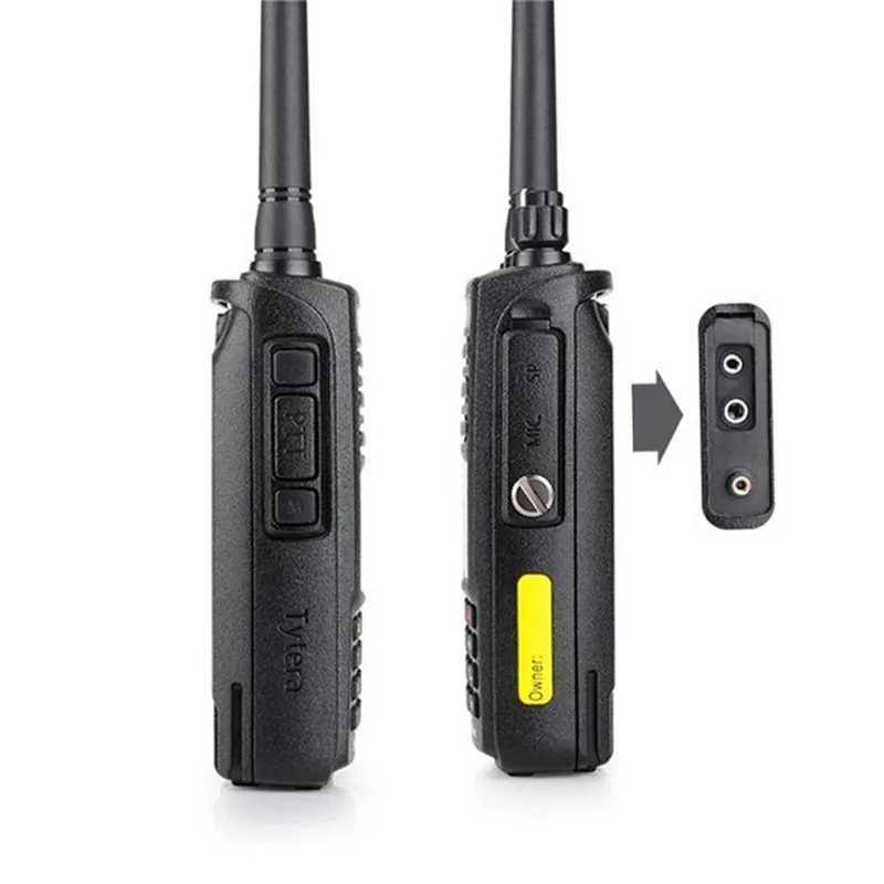Waterproof Walkie Talkie TYT MD-UV390 Dual Band DMR handheld IP67 TIERI TIER II DMR Digital Radio