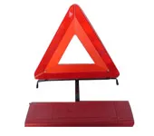 china manufacturer car accessory traffic sign PMMA sign reflector e-mark led lights warning triangle for road safety