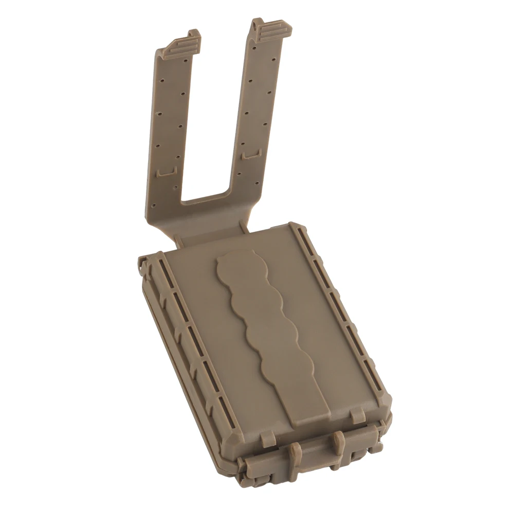 WOSPORT Free Combination Solid color Modular Battery Box MOLLE Mount Waterproof Battery Holder Of Various Batteries