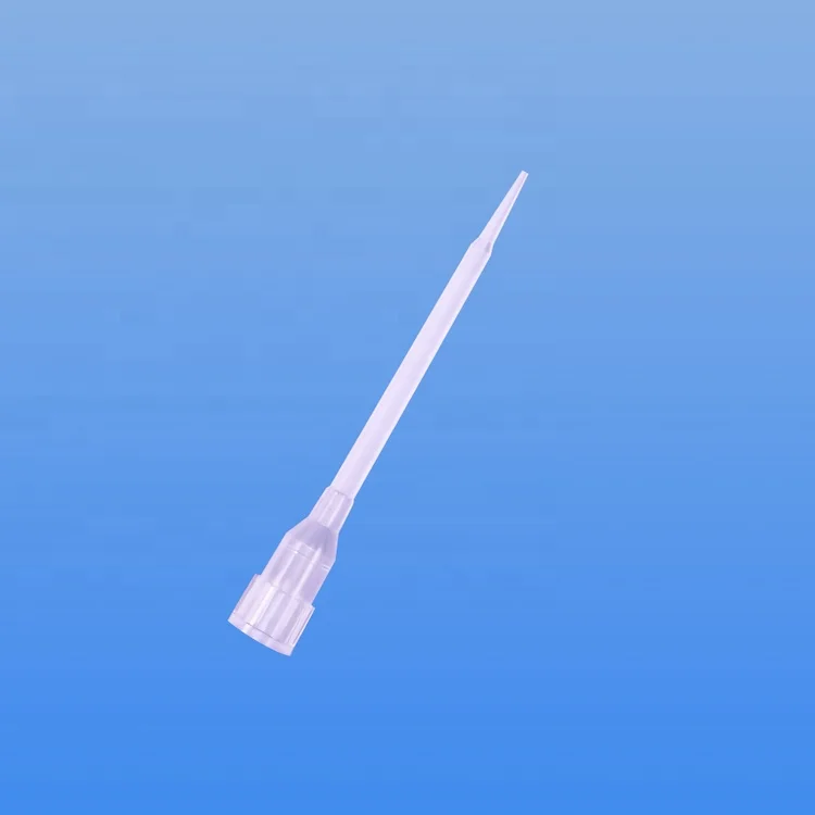 
 High quality 50ul clear pipette laboratoire tips price plastic pipette  