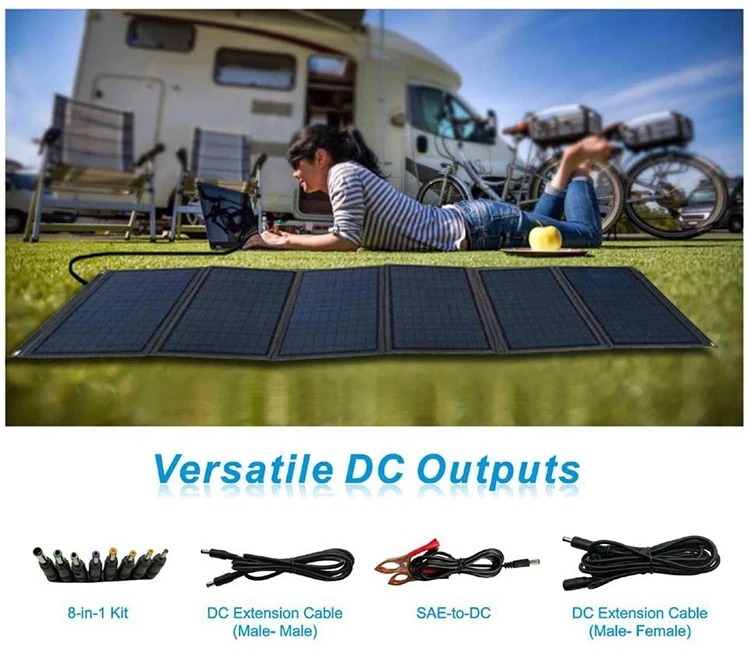 
SunPower Fold Portable Solar panels Charger with 14W cell 