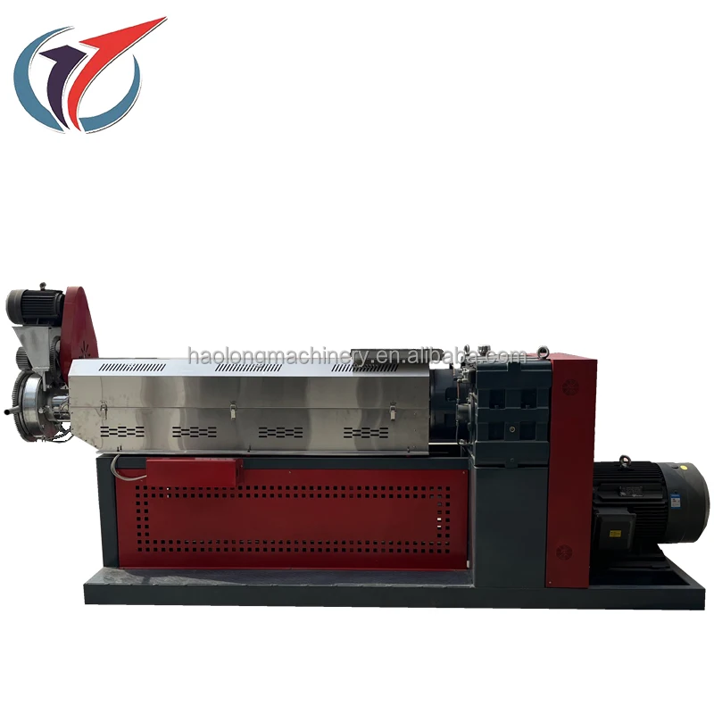 Waste Nylon Film Airbag Cloth Pelletizer Pla Granules Making Machine Plastic Pellet Making Machine