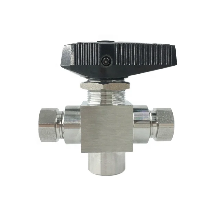 cng compressor parts 3 way gun valve natural gas ball valve