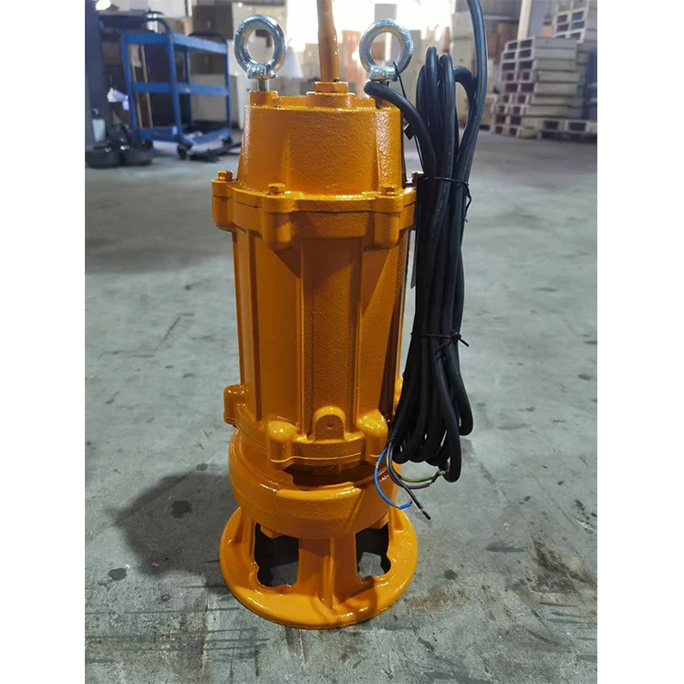 WQD farm sewage submersible pump cast iron housing water pump